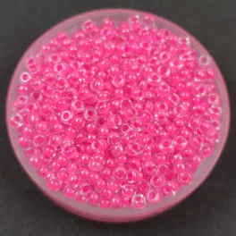   Miyuki Japanese Round Seed Bead - 4301 - Luminous Wild Stawberry - size:11/0