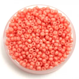   Miyuki Japanese Round Seed Bead - 4462 - Duracoat Opaque Dark Salmon - size:11/0