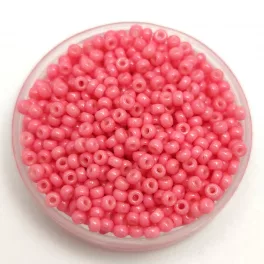   Miyuki Japanese Round Seed Bead - 4465 - Duracoat Opaque Guava - size:11/0