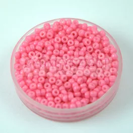   Miyuki Japanese Round Seed Bead - 4467 - Duracoat Opaque Carnation - size:11/0