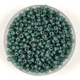   Miyuki Japanese Round Seed Bead - 4481 - Duracoat Opaque Eucalyptus - size:11/0
