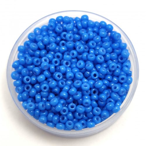 Miyuki Japanese Round Seed Bead - 4484 - Duracoat Dyed Opaque Delphinium - size:11/0