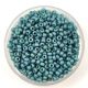 Miyuki Japanese Round Seed Bead - 4702 - Opaque Glazed Frosted Rainbow Peacock Blue - size:11/0