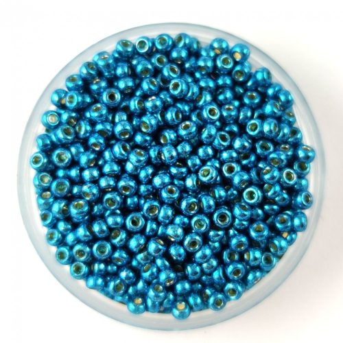 Miyuki Japanese Round Seed Bead - 5113 - Duracoat Galvanized Capri Blue - size:11/0