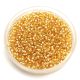 Miyuki kásagyöngy - 3 - Silver Lined Gold - méret:15/0 - 50g-AKCIOS