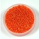 Miyuki Japanese Round Seed Bead - 9 - Silver Lined Tangerine - size:15/0