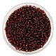 Miyuki Japanese Round Seed Bead - 11d - Silver Lined Dark Ruby - size:15/0