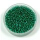 Miyuki Japanese Round Seed Bead - 17 - Silver Lined Emerald - size:15/0