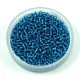 Miyuki Japanese Round Seed Bead - 25 - Silver Lined Light Turquoise - size:15/0