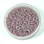 Miyuki kásagyöngy - 142fr - Transparent Matte Rainbow Amethyst - méret:15/0