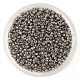 Miyuki Japanese Round Seed Bead - 190 - Nickel - size:15/0