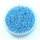 Miyuki Japanese Round Seed Bead - 221 - Sky Blue Lined Crystal - size:15/0