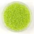 Miyuki Japanese Round Seed Bead - 258 - Transparent Lime AB - size:15/0