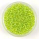 Miyuki Japanese Round Seed Bead - 258 - Transparent Lime AB - size:15/0