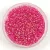 Miyuki Japanese Round Seed Bead - 355 - Fuchsia Lined Crystal AB - size:15/0