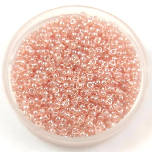 Miyuki Japanese Round Seed Bead - 366-1 - Shell Pink Luster - size:15/0