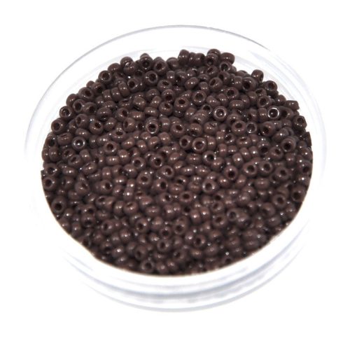 Miyuki kásagyöngy - 409 - Dark Chocolate - méret:15/0 - 50g-AKCIOS