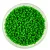 Miyuki Japanese Round Seed Bead - 411 - Opaque Green - size:15/0