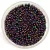 Miyuki Japanese Round Seed Bead - 454 - Metallic Dark Plum Iris - size:15/0
