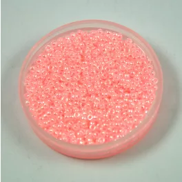   Miyuki Japanese Round Seed Bead - 517 - Ceylon Baby Pink - size:15/0