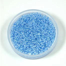   Miyuki Japanese Round Seed Bead - 524 - Ceylon Sky Blue - size:15/0