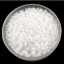   Miyuki Japanese Round Seed Bead - 550 - White Opal - size:15/0