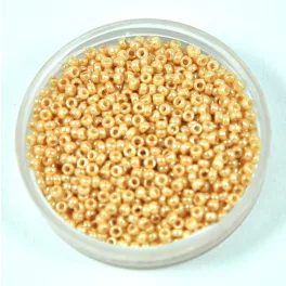   Miyuki Japanese Round Seed Bead - 593 - Ceylon Caramel - size:15/0