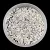 Miyuki Japanese Round Seed Bead - 961 - Bright Sterling Silver Plated - méret:15/0