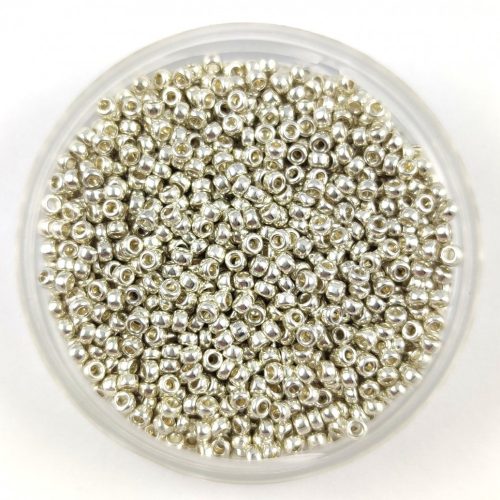 Miyuki kásagyöngy - 1051 - Galvanized Silver - méret:15/0 - 50g-AKCIOS