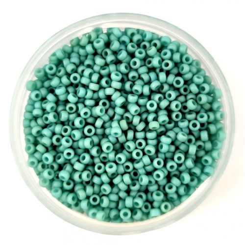 Miyuki kásagyöngy - 1251 - Matte Metallic Turquoise - méret:15/0 - 50g-AKCIOS