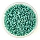 Miyuki Japanese Round Seed Bead - 1251 - Matte Metallic Turquoise - size:15/0 - 15g