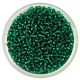 Miyuki Japanese Round Seed Bead - 1422 - Dyed Silver Lined Emerald - size:15/0