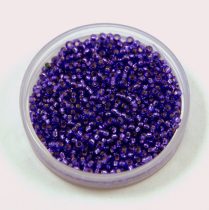   Miyuki kásagyöngy - 1446 - Silver Lined Royal Purple - méret:15/0