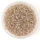 Miyuki kásagyöngy - 1521 - Shiny Beige Lined Crystal - méret:15/0 - 50g-AKCIOS