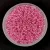 Miyuki kásagyöngy - 1524 - Sparkling Peony Pink Lined Crystal - méret:15/0