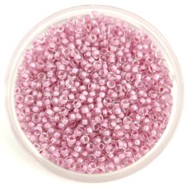  Miyuki japán kásagyöngy - 2201 - Orchid Lined Crystal Luster - méret: 15/0