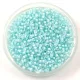 Miyuki japán kásagyöngy - 2207 - Aqua Mist Lined Crystal Luster - méret: 15/0