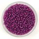 Miyuki Japanese Seed Bead - 2247 - Fuchsia Lined Crystal Luster - méret: 15/0