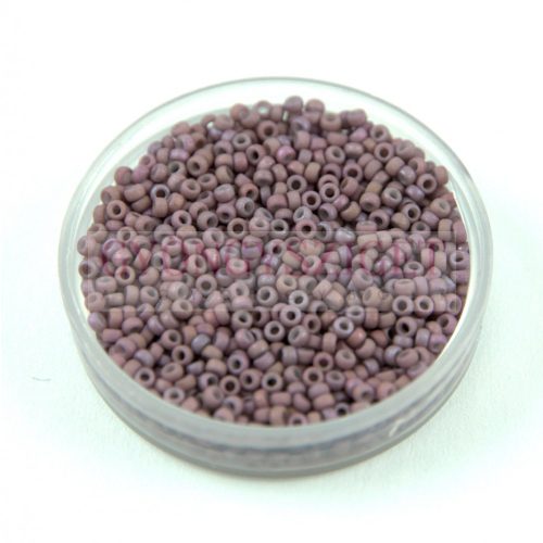 Miyuki Japanese Seed Bead - 2336 - Matte Metallic Dusty Plum AB - méret: 15/0