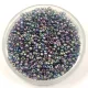 Miyuki japán kásagyöngy - 2444 - Transparent Blue Rainbow Glazed Luster - méret: 15/0