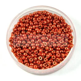   Miyuki kásagyöngy - 4208 - Galvanized Raspberry Duracoat - méret:15/0 - 50g-AKCIOS
