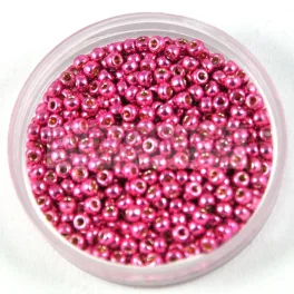   Miyuki kásagyöngy - 4210 - Galvanized Pink Duracoat - méret:15/0 - 50g-AKCIOS