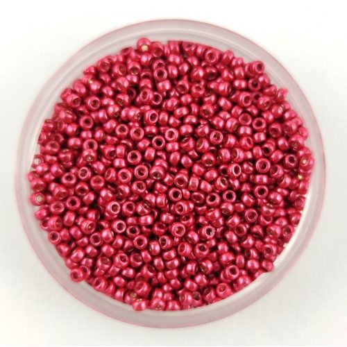 Miyuki Japanese Round Seed Bead - 4211 - Duracoat Galvanized Light Cranberry - size:15/0