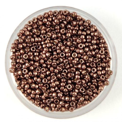Miyuki Japanese Round Seed Bead - 4213 - Duracoat Galvanized Dark Mauve - size:15/0
