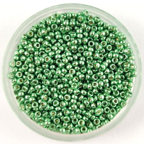 Miyuki kásagyöngy - 4214 - Duracoat Galvanized Dark Mint Green - méret:15/0 - 50g-AKCIOS