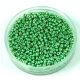 Miyuki Japanese Round Seed Bead - 4214 - Duracoat Galvanized Dark Mint Green - size:15/0 - 15g