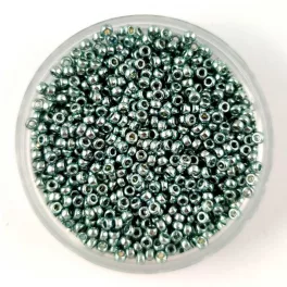   Miyuki kásagyöngy - 4216 - Galvanized Light Teal Duracoat - méret:15/0 - 50g-AKCIOS
