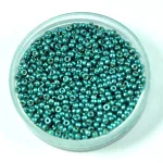 Miyuki kásagyöngy - 4217 - Galvanized Teal Duracoat - méret:15/0 - 50g-AKCIOS