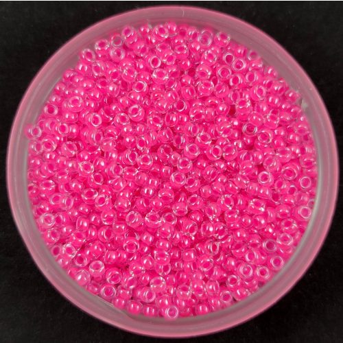 Miyuki Japanese Round Seed Bead - 4301 - Luminous Pink - size:15/0