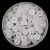 Miyuki Japanese Round Seed Bead - 131f - Frosted Crystal - size: 6/0
